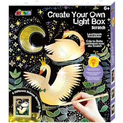 Scratch art - cadre lumineux  - vertbaudet enfant