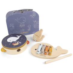 Valisette de jeu Mes premiers instruments en bois  - vertbaudet enfant
