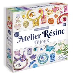 Jouet-Activités artistiques et musicales-Atelier résine bijoux