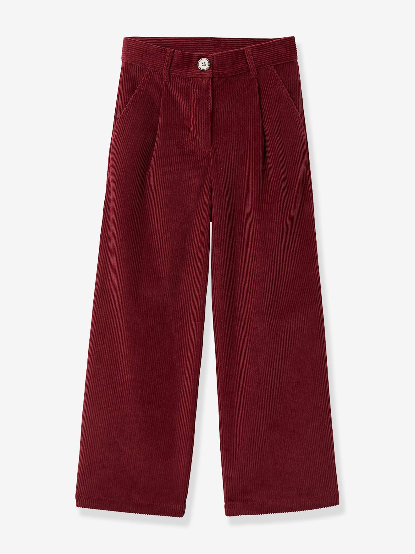 Pantalon Large Framboise
