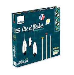 Jouet-Jeux de plein air-Sports de plein air-Arc démonté + 3 flèches en boîte cible