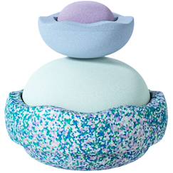 Jouet-Premier âge-Jeu de motricité stapelstein inside set cool pastel