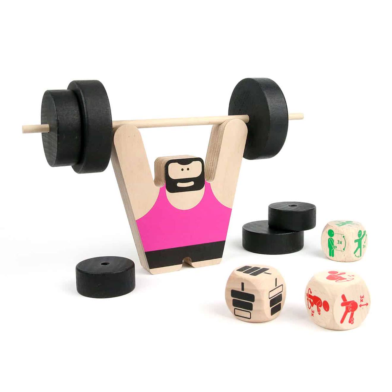 Jeu D'ambiance Woody Builder Rose