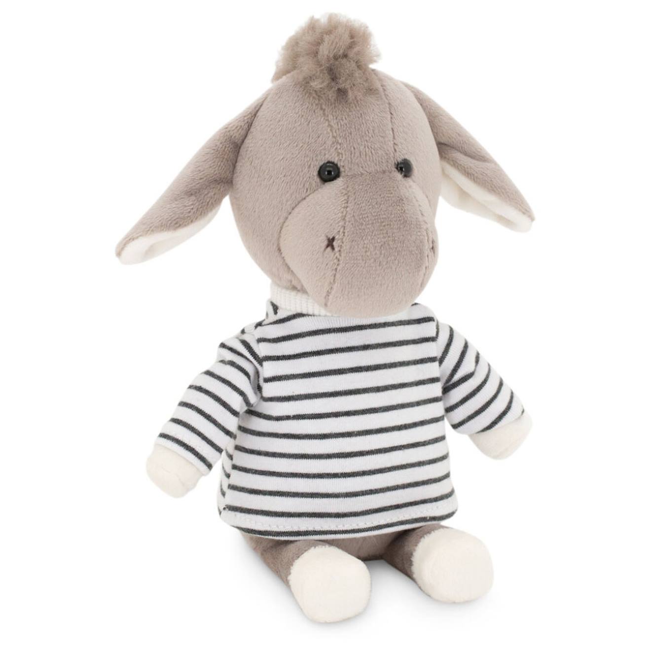 Peluche Âne 19 Cm Grey