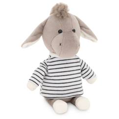 Jouet-Premier âge-Peluches-Peluche âne 19 cm