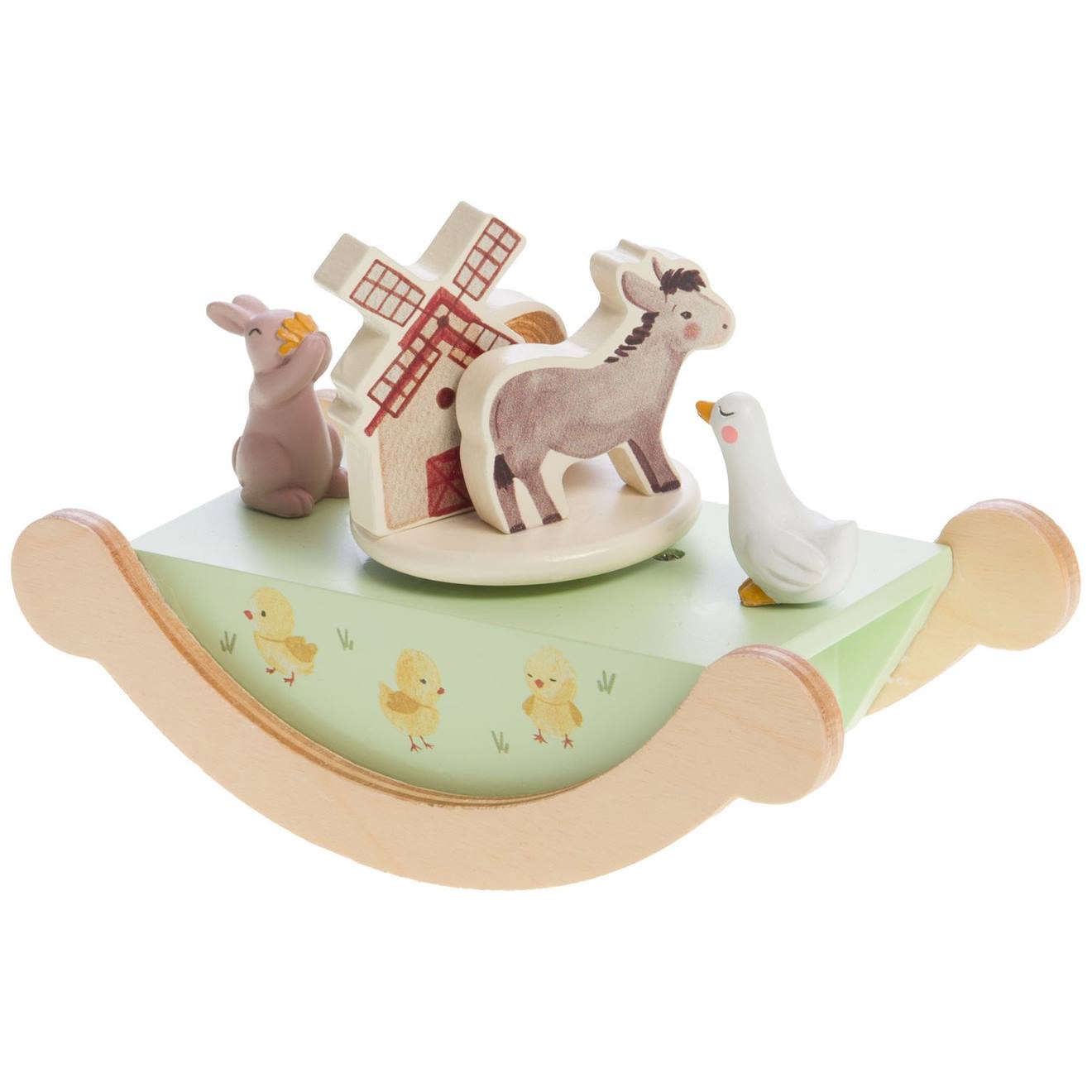 Boîte À Musique Esteban Gris, Vert, Blanc