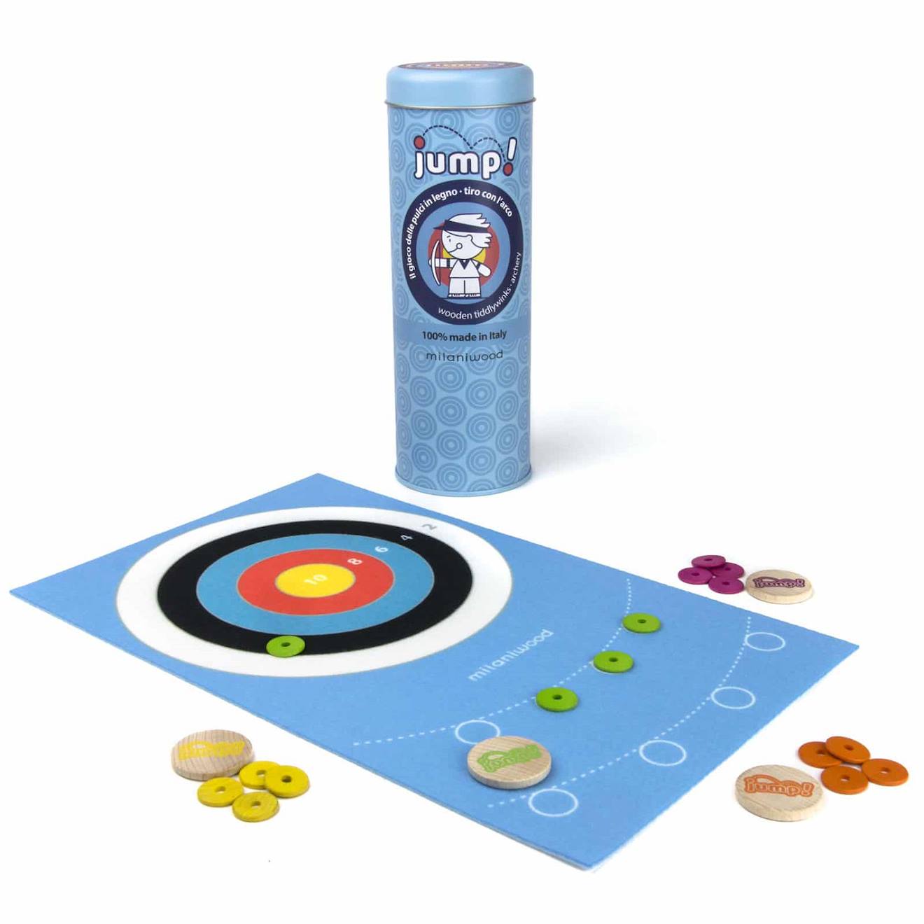 Jeu De Puces Tir À L'arc Bleu