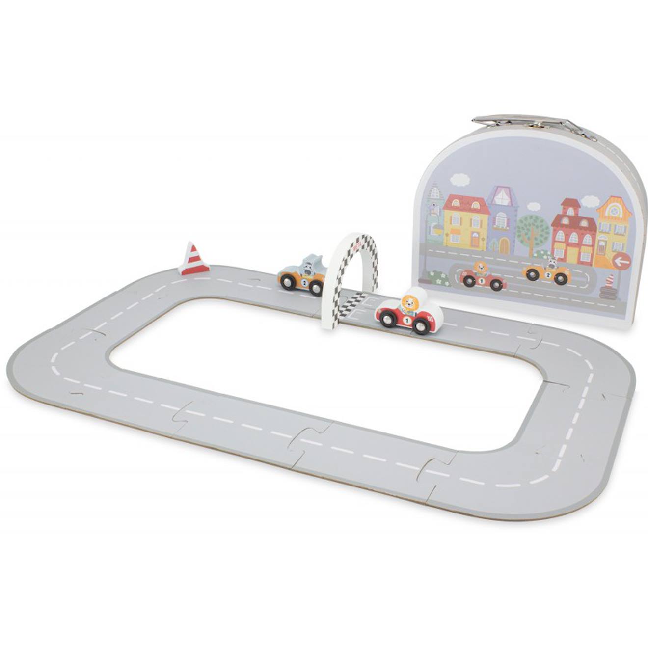 Valisette circuit - la course gris