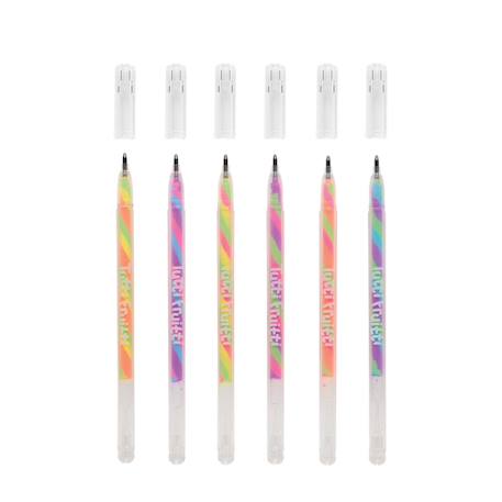 Stylos gel pailletés et parfumés Tutti Frutti – Set de 6 couleurs magiques  - vertbaudet enfant