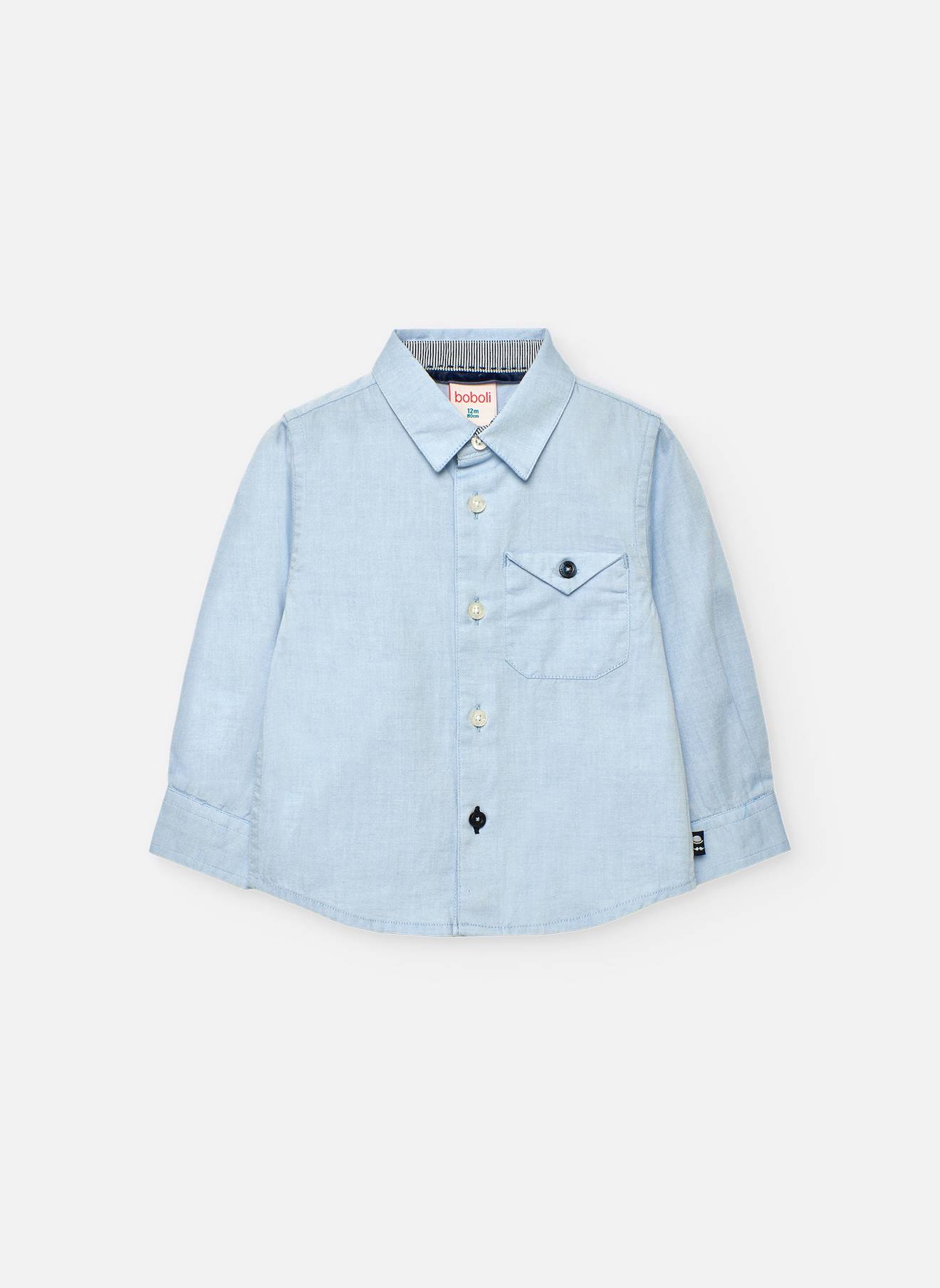 Chemise Garçon Oxford Ciel Bleu