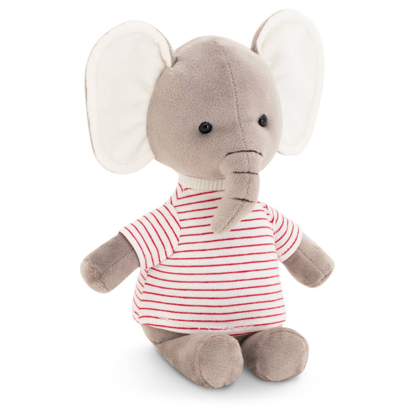 Peluche Éléphant 25 Cm Gris