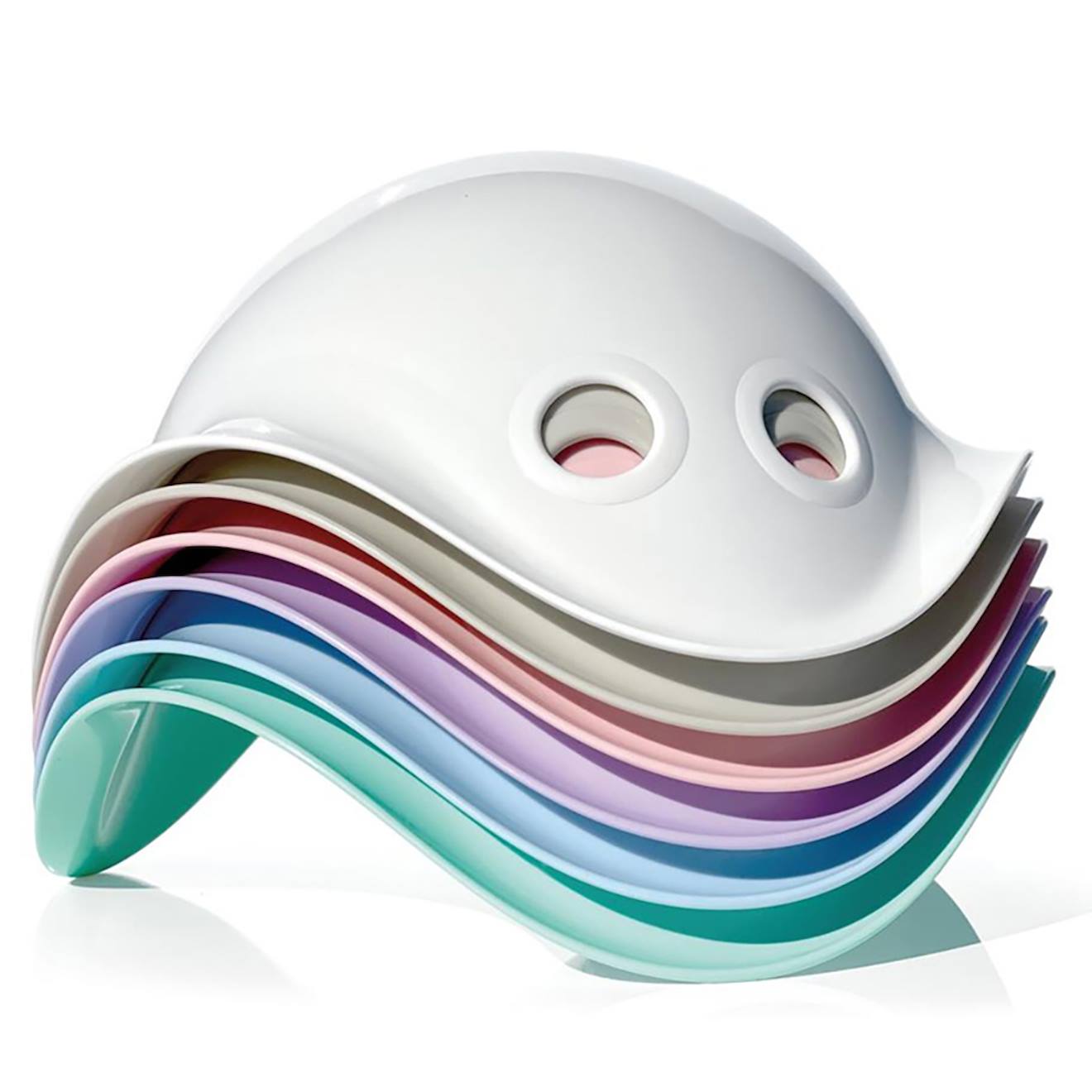 Bilibo Jeu D'équilibre, Jouet De Motricité Pour Enfants Bleu Clair (Moluk) - Image 1