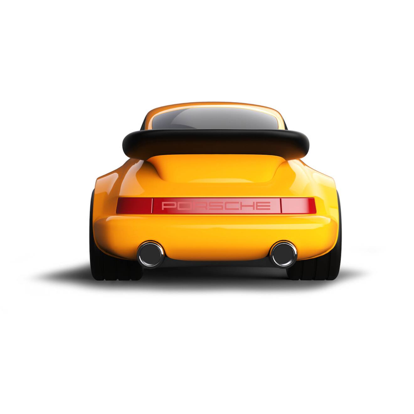 Jouet Véhicule De Course - Porsche 911 Yellow (Baghera) - Image 2