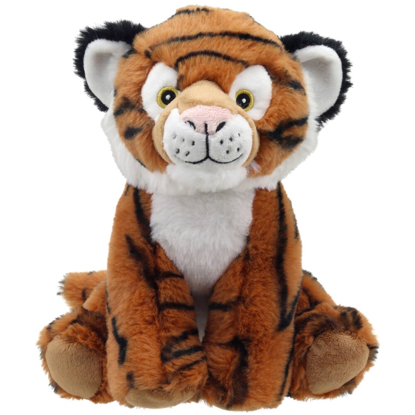 Peluche Tigre - Collection Eco Câlins 20cm Orange