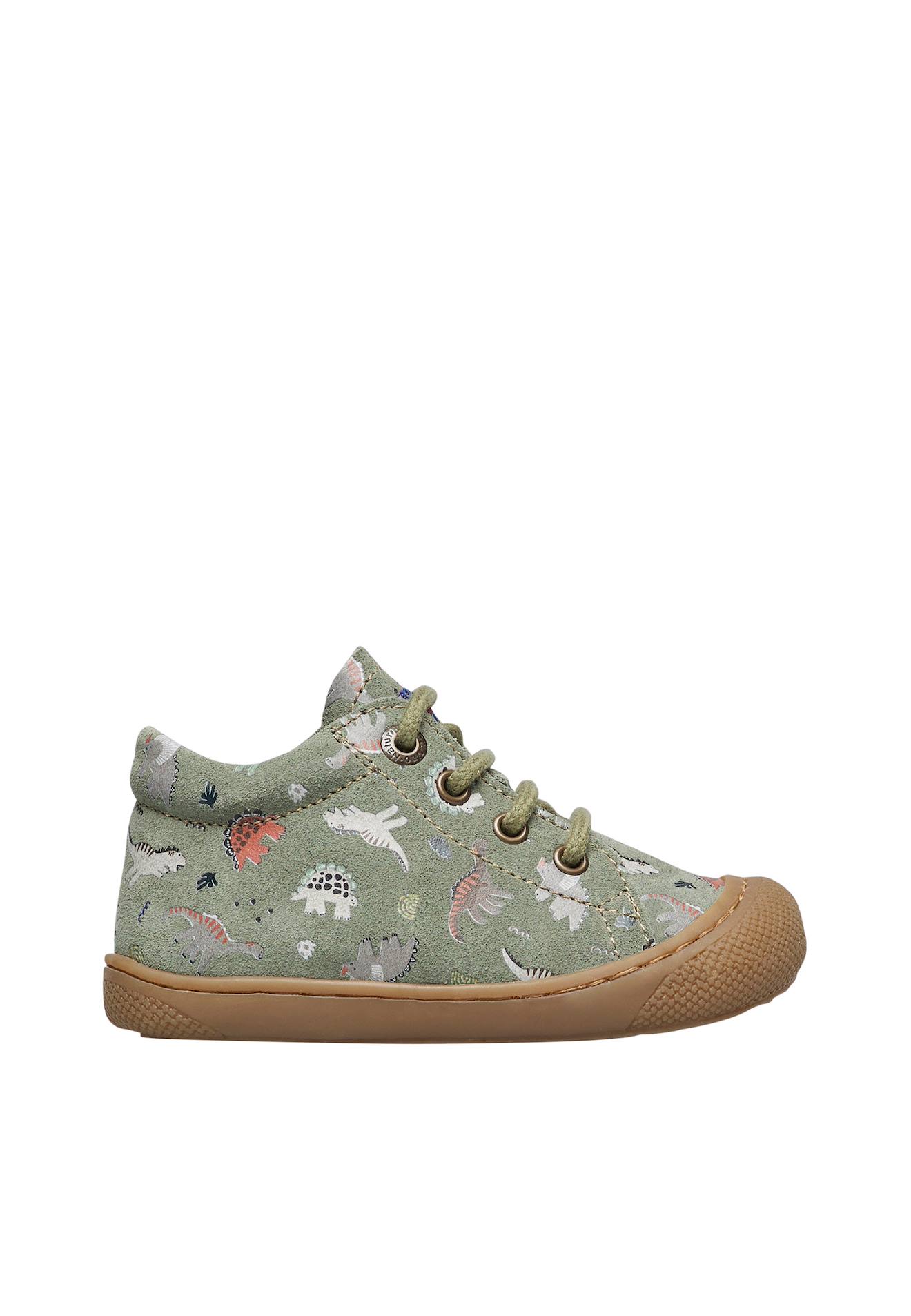 Chaussures En Suède Cocoon Vert Olive-