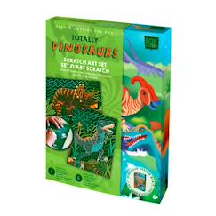 -Set d'art scratch - dinosaure