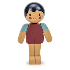 Jouet-Poupons et poupées-Poupons et accessoires-Poupée en bois - amande fils
