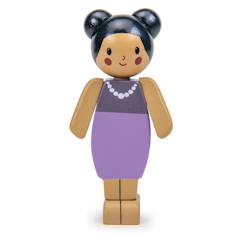 Jouet-Poupons et poupées-Poupons et accessoires-Poupée en bois - amande mère
