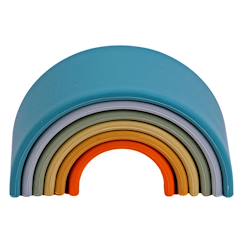 -Jeux d'éveil à empiler - Arc en ciel