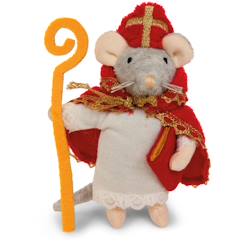 Jouet-Poupée souris saint nicholas