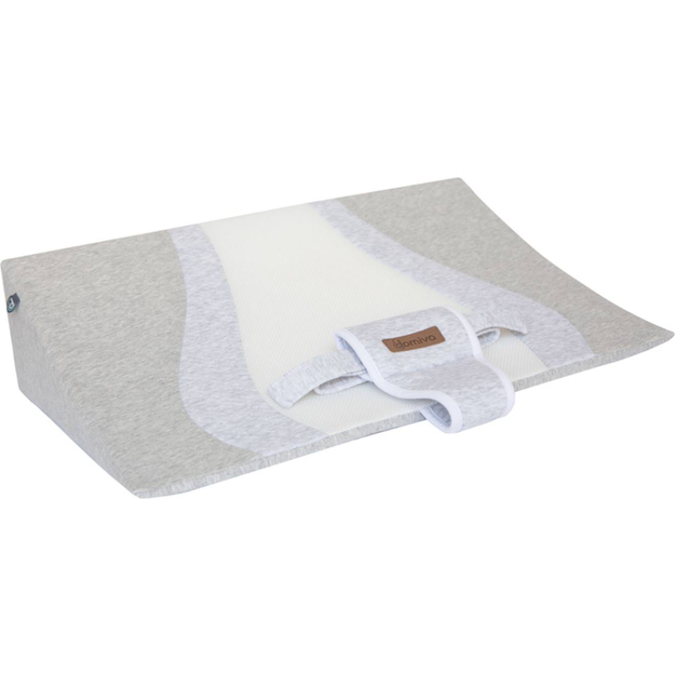 Plan Incliné 25° 3d Wave (pour Lit 60 X 120 Cm) Blanc, Gris