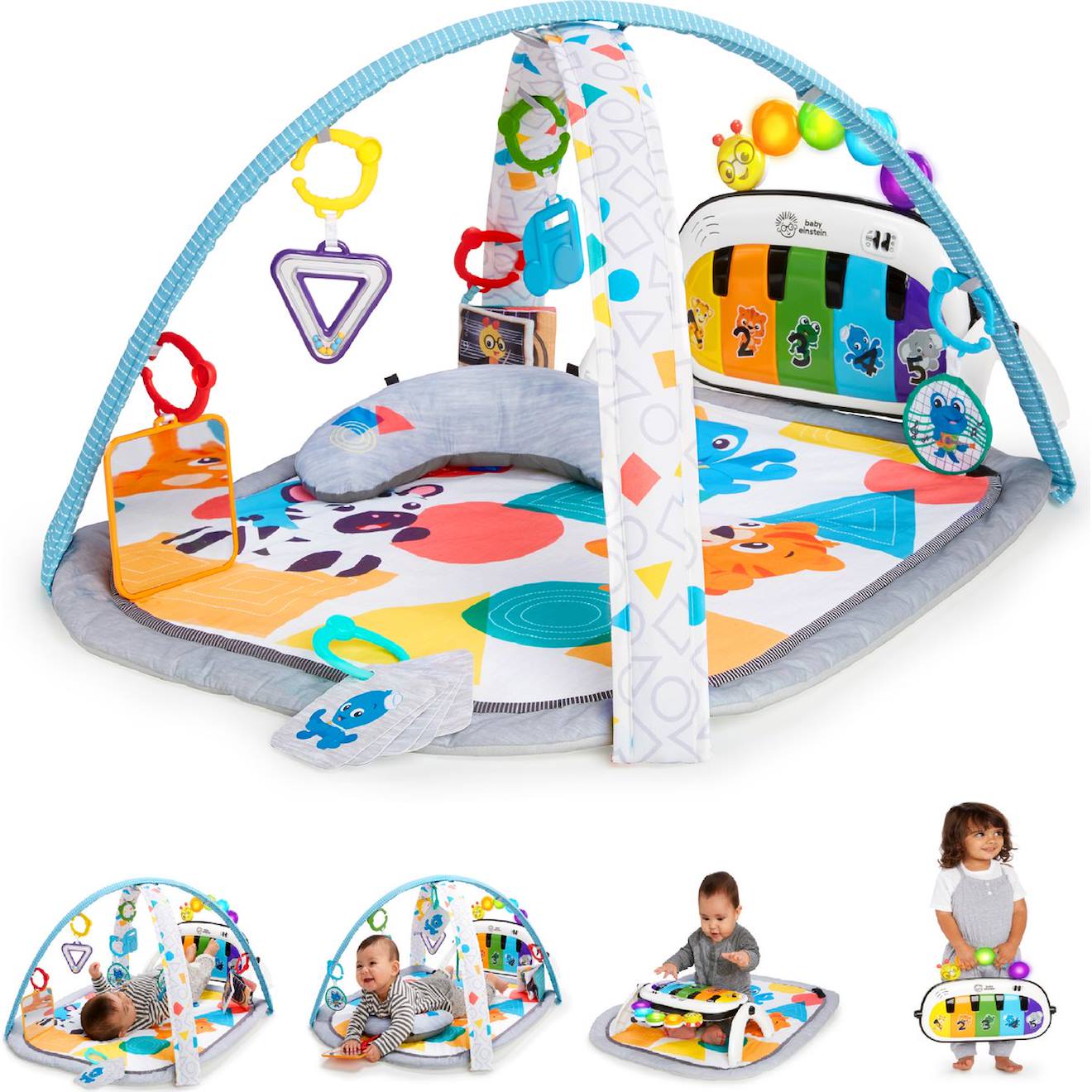 Tapis D'éveil Kickin’ Tunes 4 En 1 Multicolore