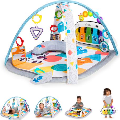Baby Einstein - Tapis d'éveil musical 4 en 1 Kickin'Tunes - Multicolore