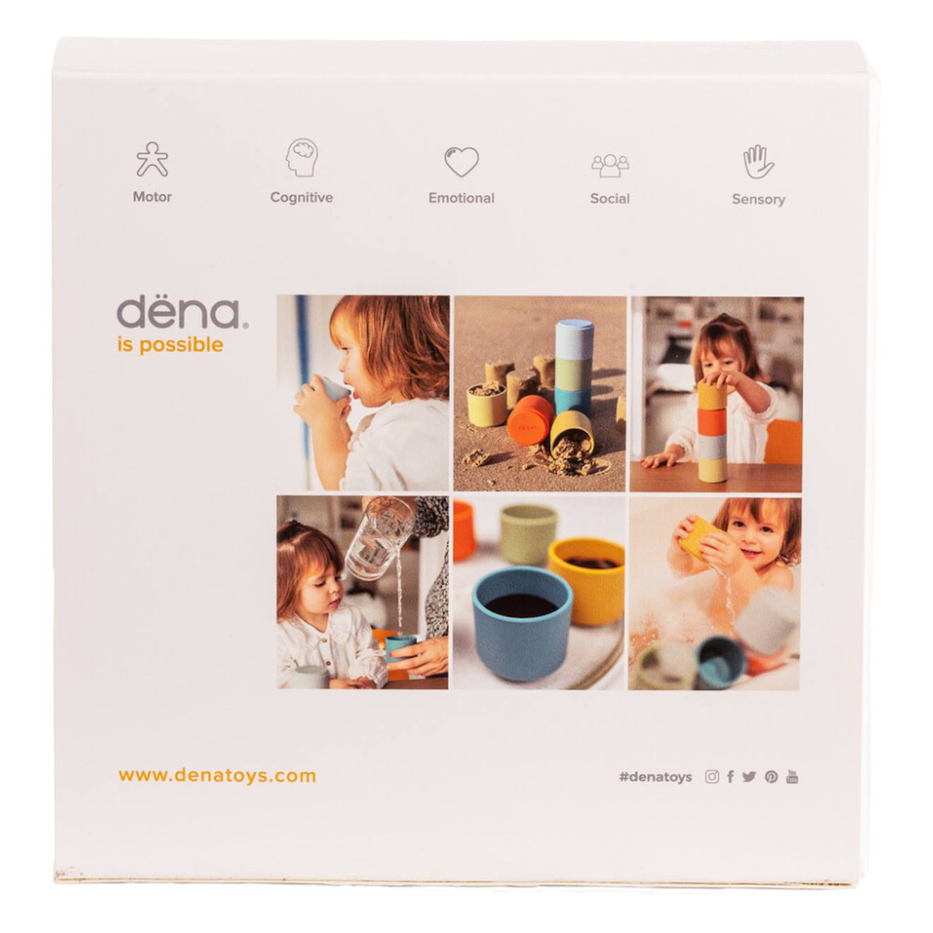 Gobelets Empilables - Set De 4 Multicolor (Dena) - Image 2