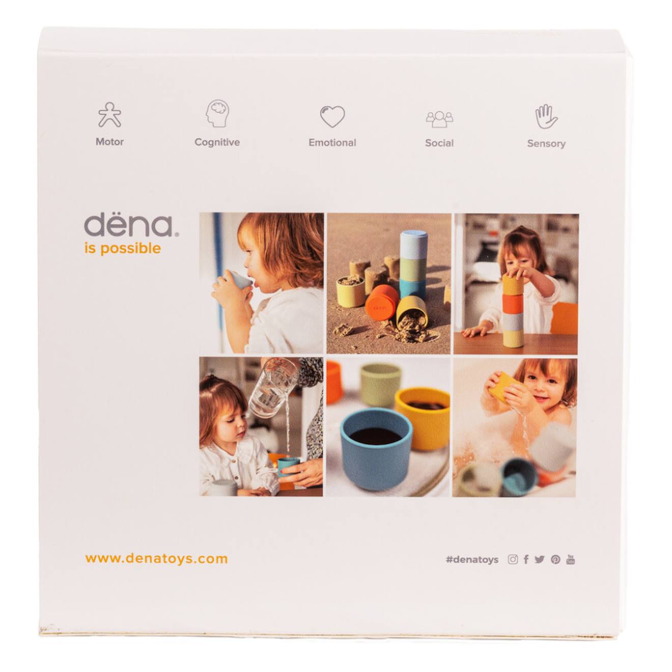 Gobelets Empilables - Set De 4 Multicolor (Dena) - Image 2
