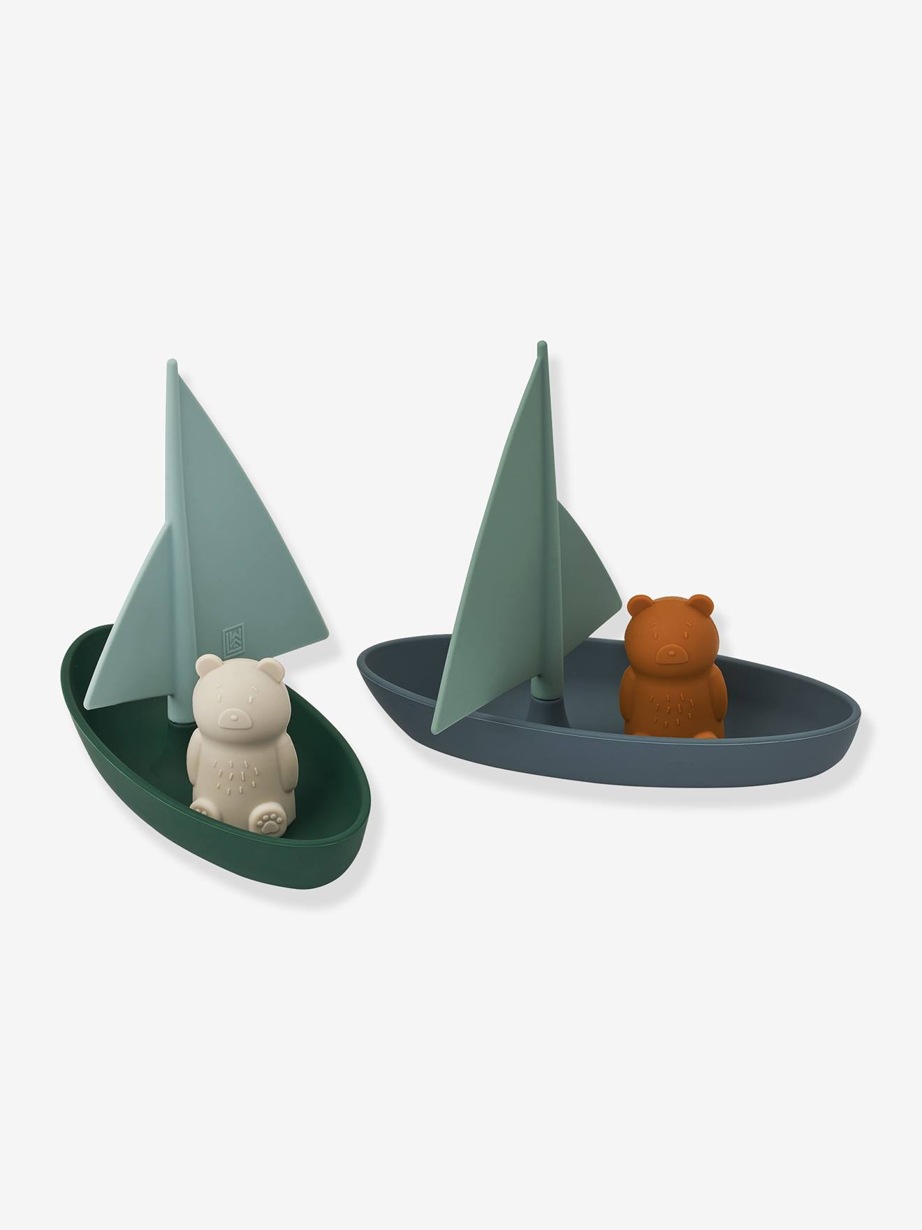 Lot 2 bateaux jouets Ensley bleu (Liewood) - Image 3