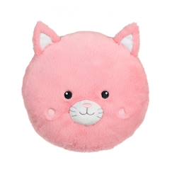 Jouet-Premier âge-Peluche - oreiller rondouillet chat econimals en peluche éco-conçu - 34 cm