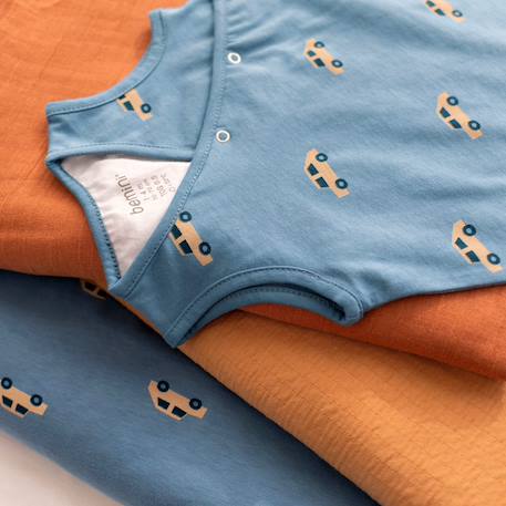 Gigoteuse sans manches été  - tog 0.5 jersey Art deco+Dots ecru+Flamingo+Heidi carmin+Heidi ocre+Heidi opalin+Mario turquoise+Mini lunar+Mini pudding+Mini stone+Mix grey+Piuma moka+Stars ecru+Wouff noisette+Wouff spinach 41 - vertbaudet enfant 
