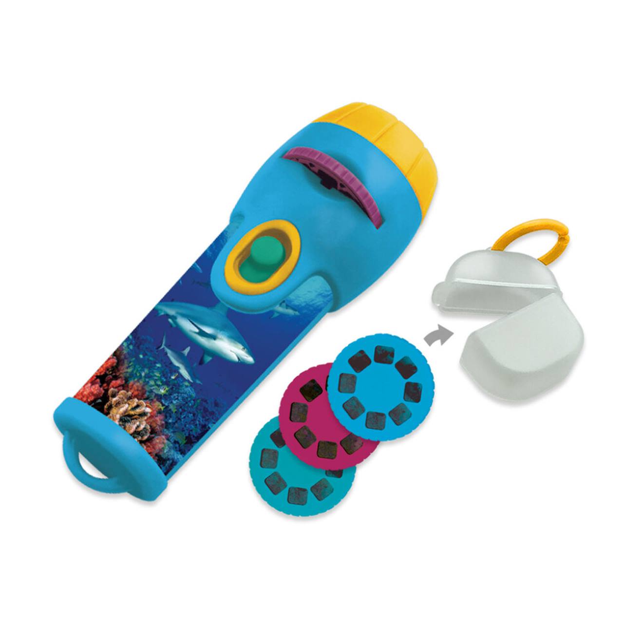 Lampe De Poche Et Projecteur - Animaux Marins Multicolor