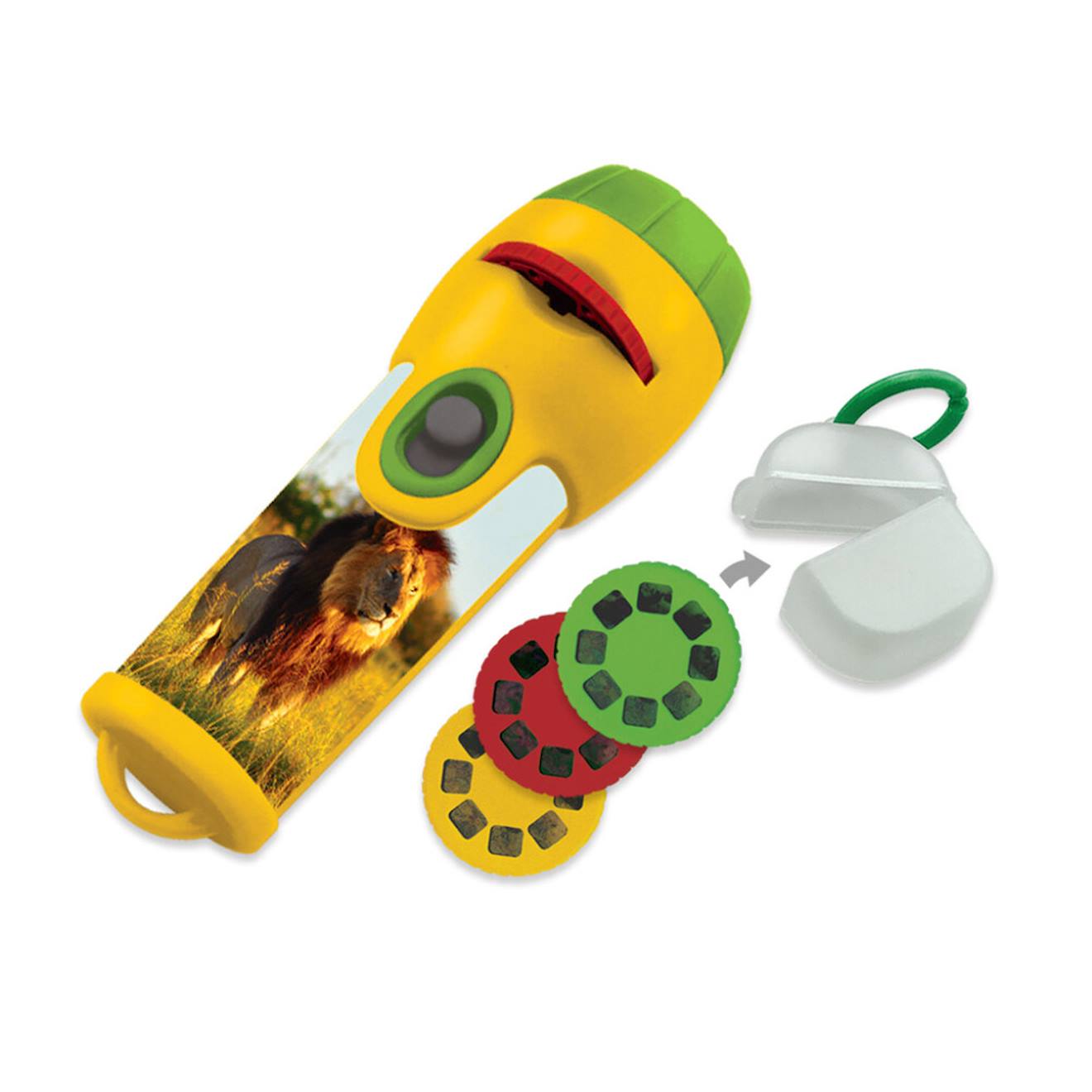 Lampe De Poche Et Projecteur - Animaux Sauvages Multicolor