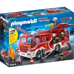 Jouet-City action - fourgon d'intervention des pompiers 9464