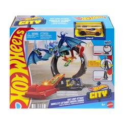 Jouet-Hot wheels let's race netflix - coffret circuit