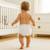 Bloomers en coton bio honey et vert Blanc et vichy+Rose et fraise+Vert et honey 3 - vertbaudet enfant 