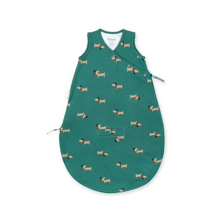 Gigoteuse sans manches été  - tog 0.5 jersey Art deco+Dots ecru+Flamingo+Heidi carmin+Heidi ocre+Heidi opalin+Mario turquoise+Mini lunar+Mini pudding+Mini stone+Mix grey+Piuma moka+Stars ecru+Wouff noisette+Wouff spinach 84 - vertbaudet enfant 