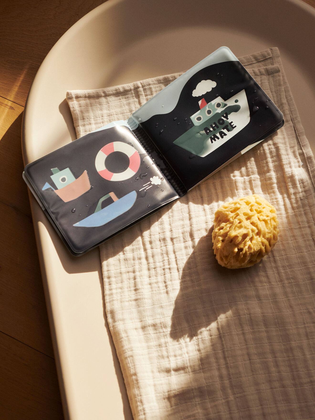 Livre de bain Magic Waylon bleu