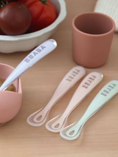 -Lot de 4 cuillères 1er âge Soft sans BPA