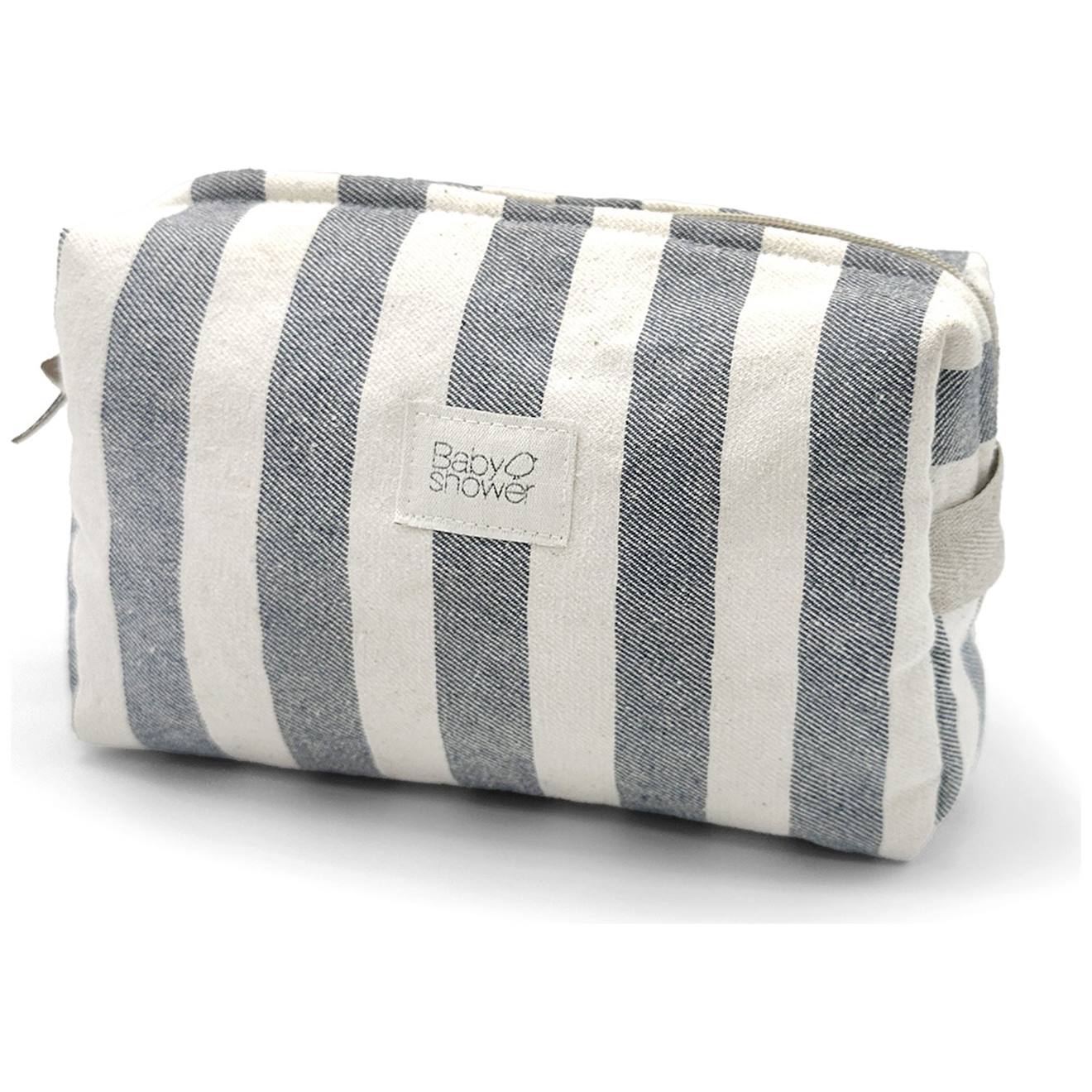 Trousse De Toilette Camila Blanc, Bleu