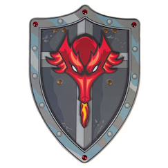 Jouet-Jeux d'imitation-Bouclier de chevalier dragon en mousse