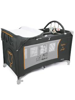 Puériculture-Lit de voyage et accessoires sommeil-Lit parapluie avec équipement nourrisson optic z