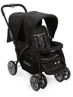 -Poussette double avec habillage pluie twinbi