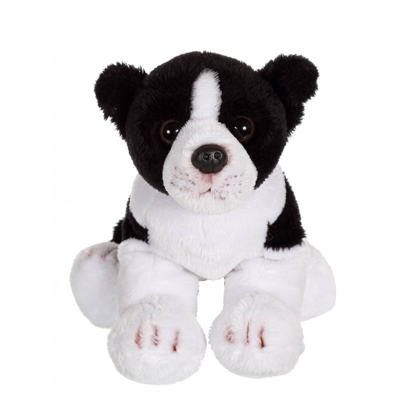 Peluche - Floppipup Border Collie - 22 Cm Noir