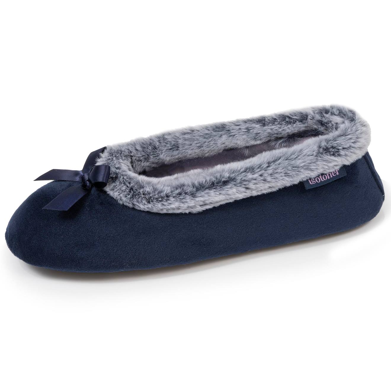 Chaussons Ballerines Semelle Ultra-souple Confortables Semelle Mmoire De Forme Marine 22 €