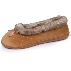 -Chaussons ballerines semelle ergonomique confortables, semelle à mémoire de forme