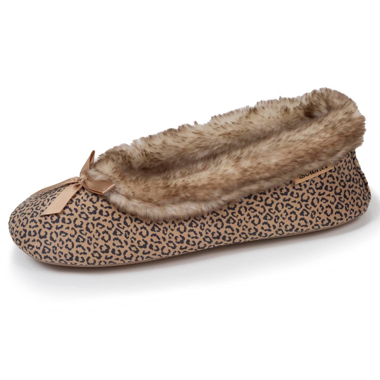Chaussons Ballerines Semelle Ultra-souple Confortables Semelle Mmoire De Forme Lopard 22 €