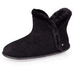 -Chaussons bottillons ultra confortables et chauds, interieur et bordure en fausse fourrure
