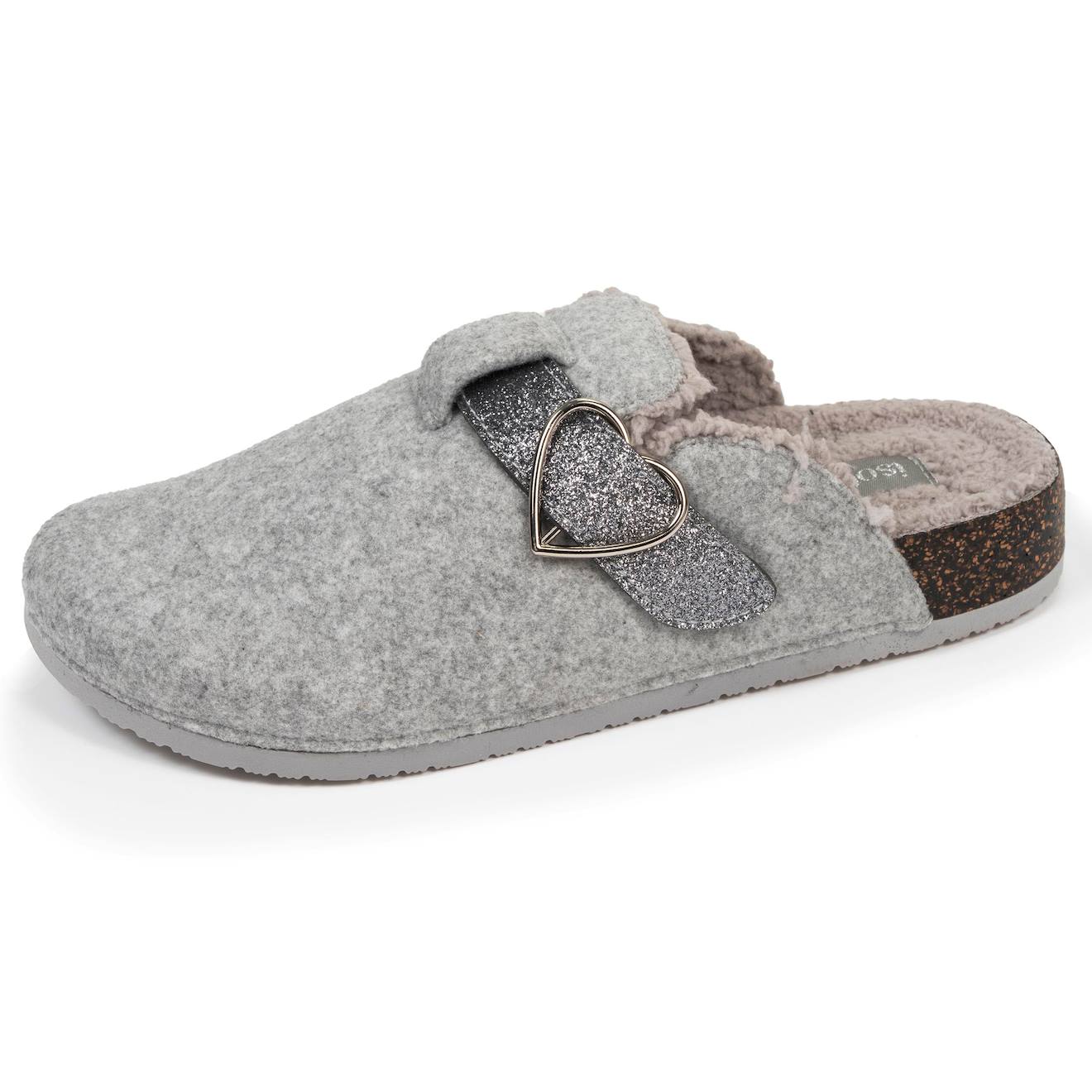 Chaussons Sabots Semelle Anatomique Confort Gris Chiné
